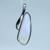 Natrual Australian Crystal Opal Silver Pendant