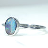 Easy Wear Silver Opal Ring Design