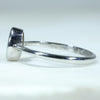Silver Opal Ring Side View