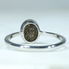 Solid Opal Ring Rear View