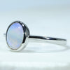 Easy Wear Silver Opal Ring Design