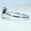 Silver Opal Ring Rear View