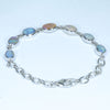 Easy Wear Silver Opal Bracelet Design