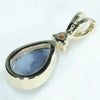 Solid Opal Pendant Rear View