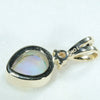 Solid Opal Pendant Rear View