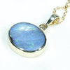 10k Gold - Solid Queensland Boulder Opal