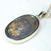 Solid Opal Pendant Rear View