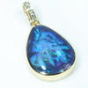 Easy Wear Large Gold Opal Pendant Design