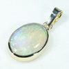 10k Gold - Natural Coober Pedy Crystal Opal