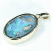 Solid Opal Pendant Rear View