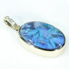 Easy Wear Large Gold Opal Pendant Design