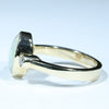 Gold Opal Ring Side View