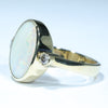 Easy Wear Gold Opal Ring Large Design