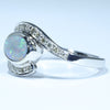 Easy Wear White Gold Opal Ring Design