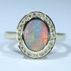 Natural Australian Lightning Ridge Dark Opal