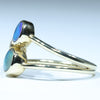 Gold Opal Ring Side View