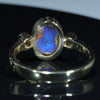 Gold Opal Ring Rear View