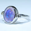 Easy Wear White Gold Opal Ring Design