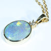 Beautiful Easy Wear Gold Opal Pendant Design