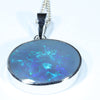 Easy Wear Large Opal White Gold Pendant Design