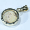 Solid Opal Pendant Rear View