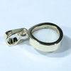 Solid Opal Pendant Rear View