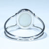Solid Opal Ring Rear View
