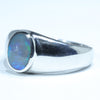 Sterling Silver - Solid Lighting Ridge Dark Opal