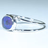 Sterling Silver - Solid Lightning Ridge Black Opal