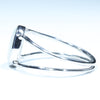 Silver Opal Ring Side View