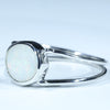 Easy Wear Silver Opal ring Design