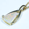 easy Wear Gold Opal Pendant Design