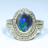 Beautiful Lightning Ridge Black Opal