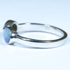 Silver Opal Ring Side View
