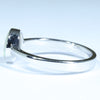 Silver Opal Ring Side View