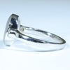 Silver Opal Ring Side View