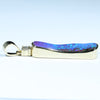 Gold Opal Pendant Side View