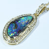 Easy Wear Gold Opal Pendant Design