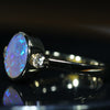 Natural Australian Lightning Ridge Dark Crystal Opal