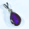 Easy Wear Silver Opal Pendant Design