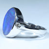 Easy Wear Large Opal White Gold Ring Design