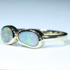10k Gold - X2 solid Queensland Boulder Opals