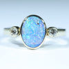 Stunning Mint Green and Purple Natural Opal Colours