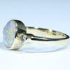 Easy Wear Gold Opal Ring Desing