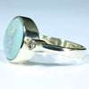 Mintabie Solid Dark Opal Gold Ring  - Size 7.5 Code - EM183
