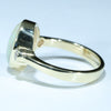 Mintabie Solid Opal Gold Ring  - Size 7.75 Code - EM190