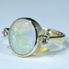 Natural Australian Coober Pedy Crystal Opal - Mintabie South Australia