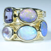Stunning Natural Opal Colours Complimenting Natural Gemstones