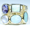 Gorgeous Opals Complimenting Natural Gemstones