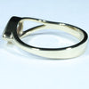 Queensland Boulder Opal Gold Ring Size - 6.25 US Code  EM198